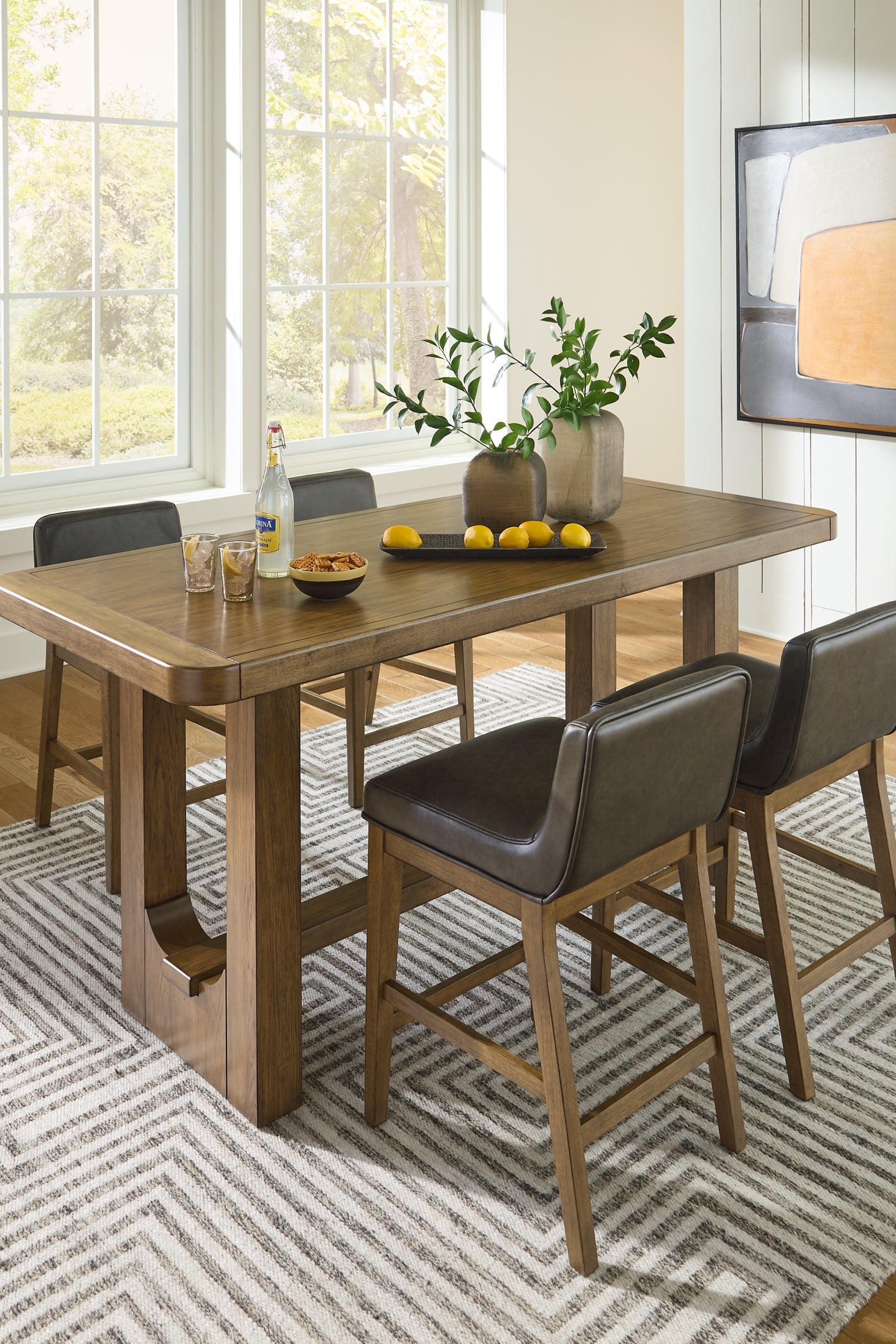 Cabalynn 5-Pc Counter Height Dining Set