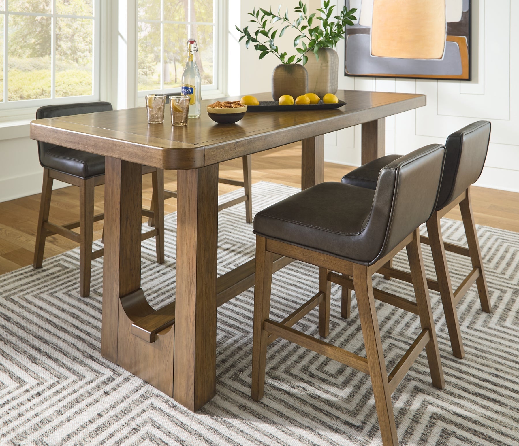 Cabalynn 5-Pc Counter Height Dining Set