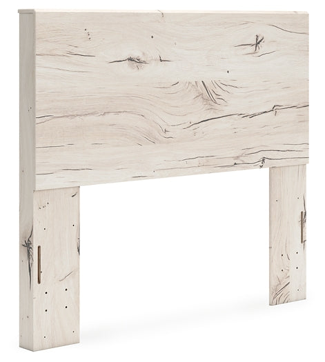 Lawroy Full Panel Headboard with Mirrored Dresser and Nightstand