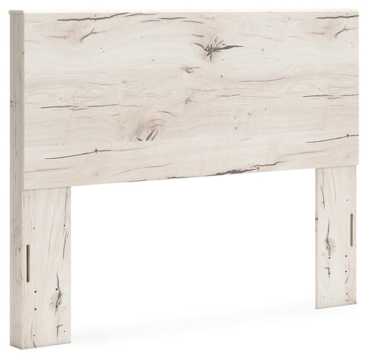 Lawroy Queen Panel Headboard with Mirrored Dresser and Chest