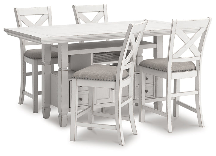 Robbinsdale 5-Pc Counter Height Dining Set