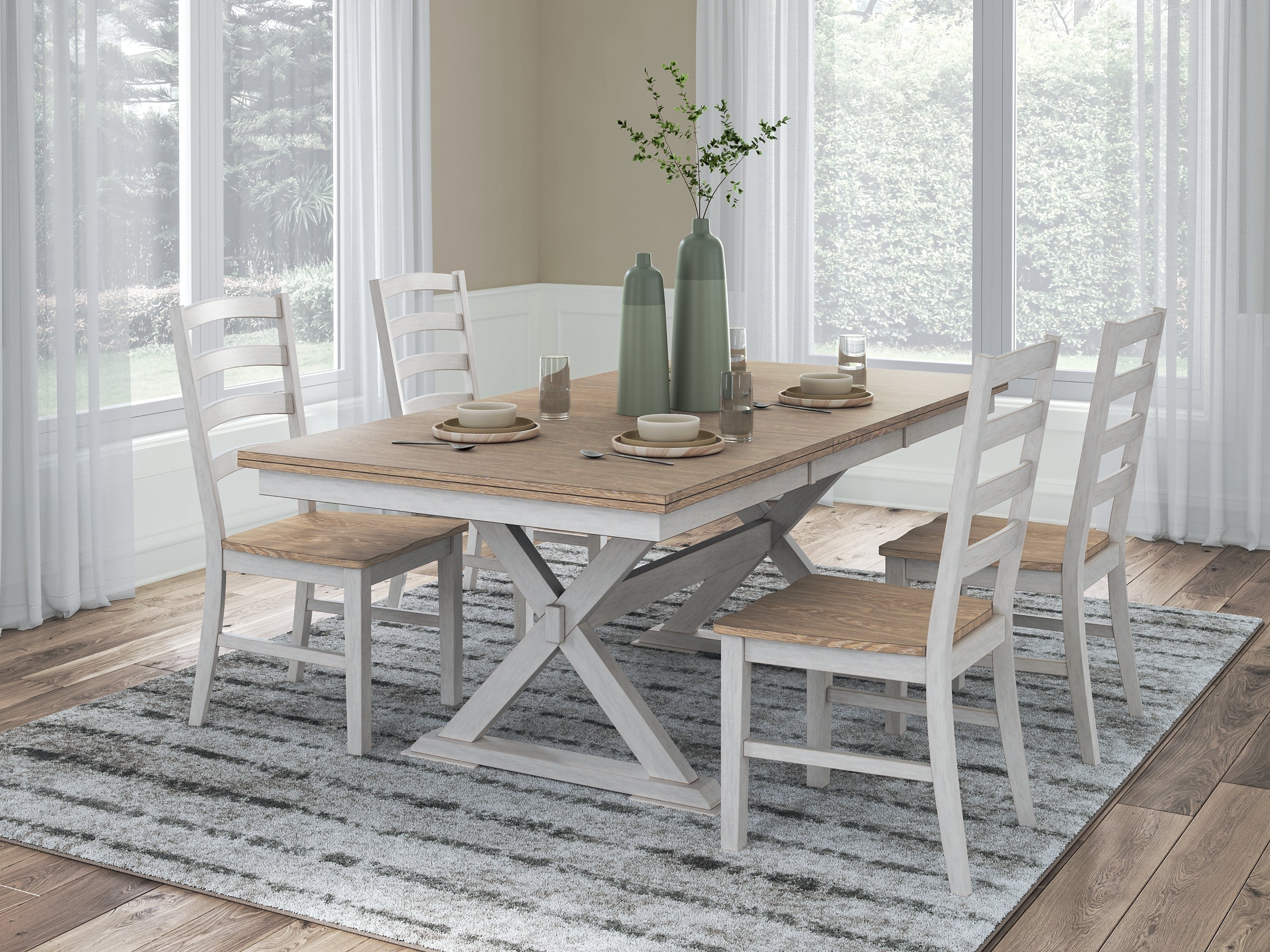 Purlaney 5-Pc Dining Set