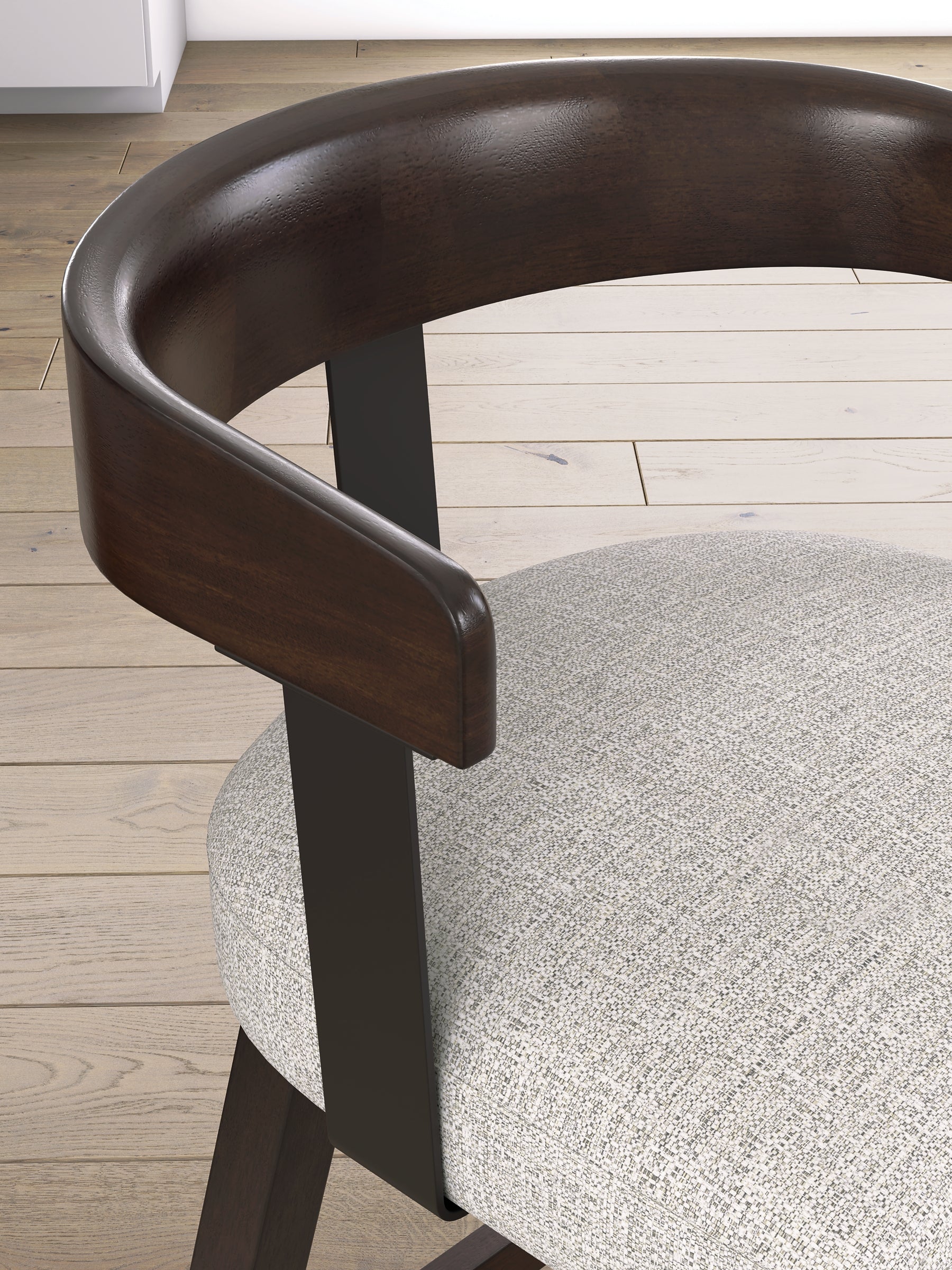 Haddigan Upholstered Swivel Stool (Set of 2)