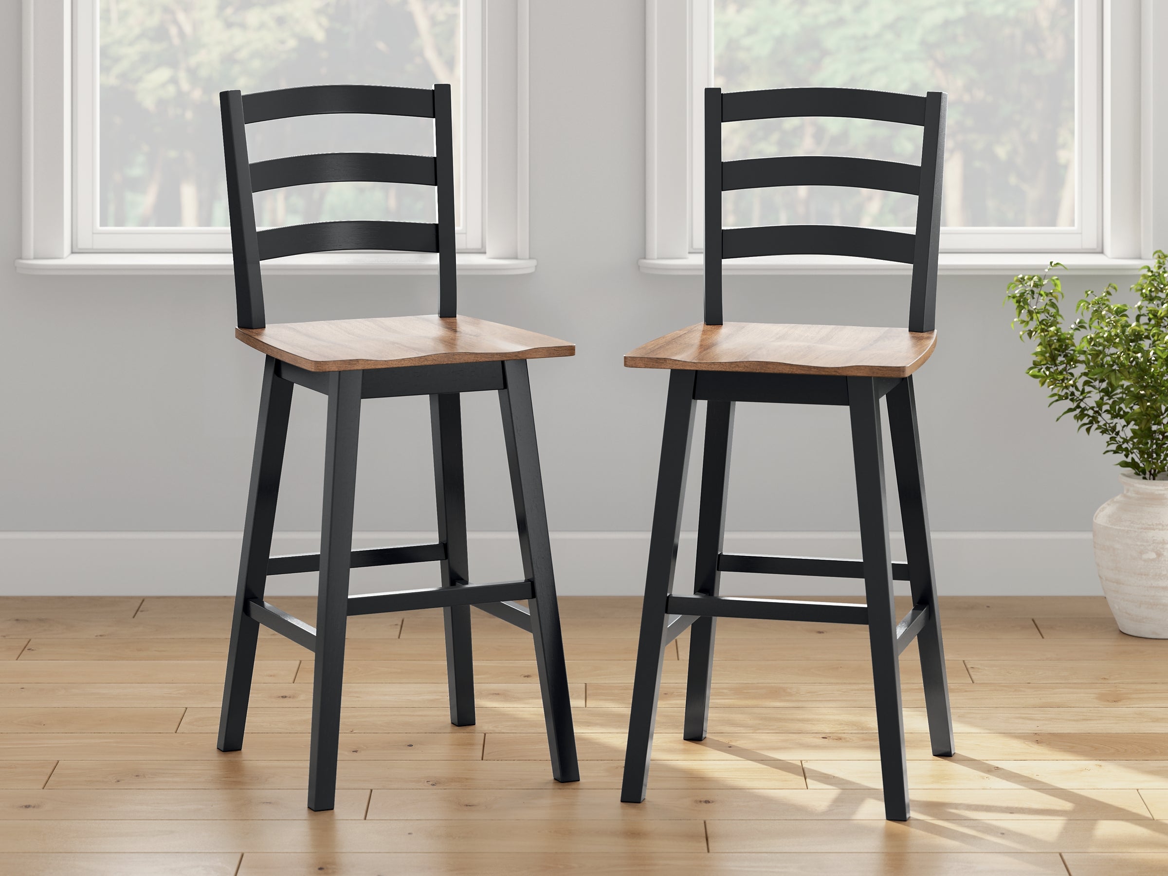 Wildenauer Tall Swivel Stool (Set of 2)