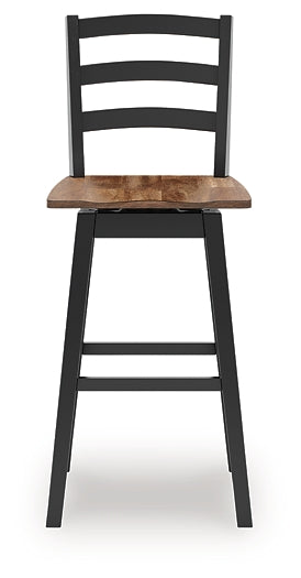 Wildenauer Tall Swivel Stool (Set of 2)