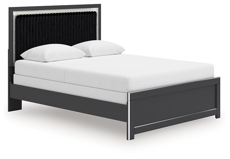 Zuraleus Queen Upholstered Panel Bed