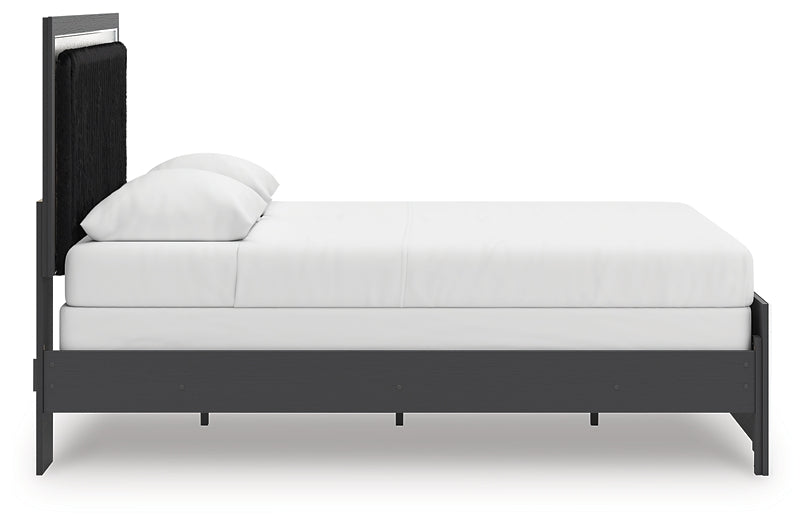 Zuraleus Queen Upholstered Panel Bed