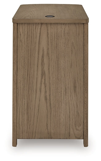 Camdill Chairside End Table - Light Brown
