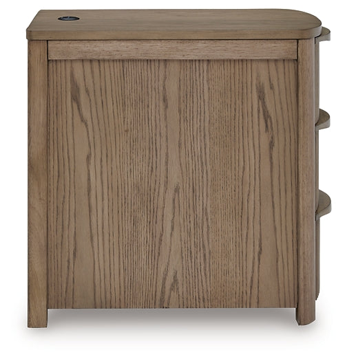 Camdill Chairside End Table - Light Brown