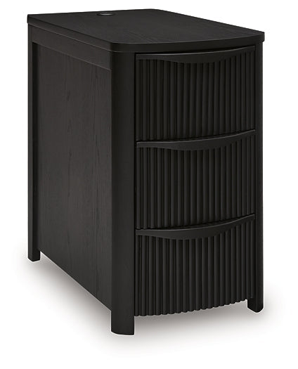 Camdill Chairside End Table - Black