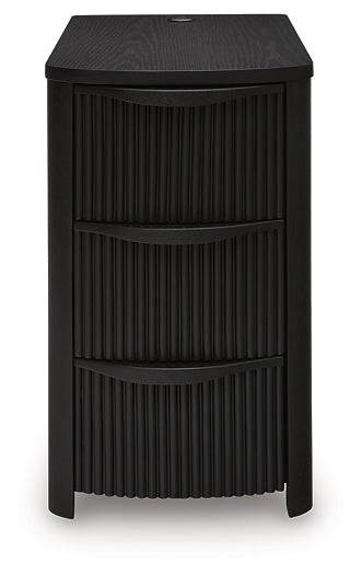 Camdill Chairside End Table - Black