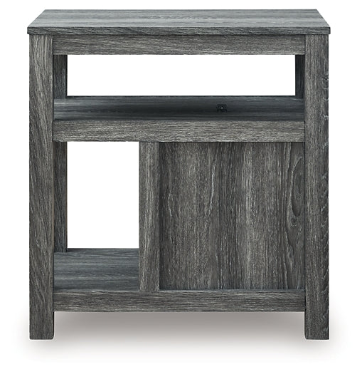 Fendenmore Chairside End Table - Brown/Gray