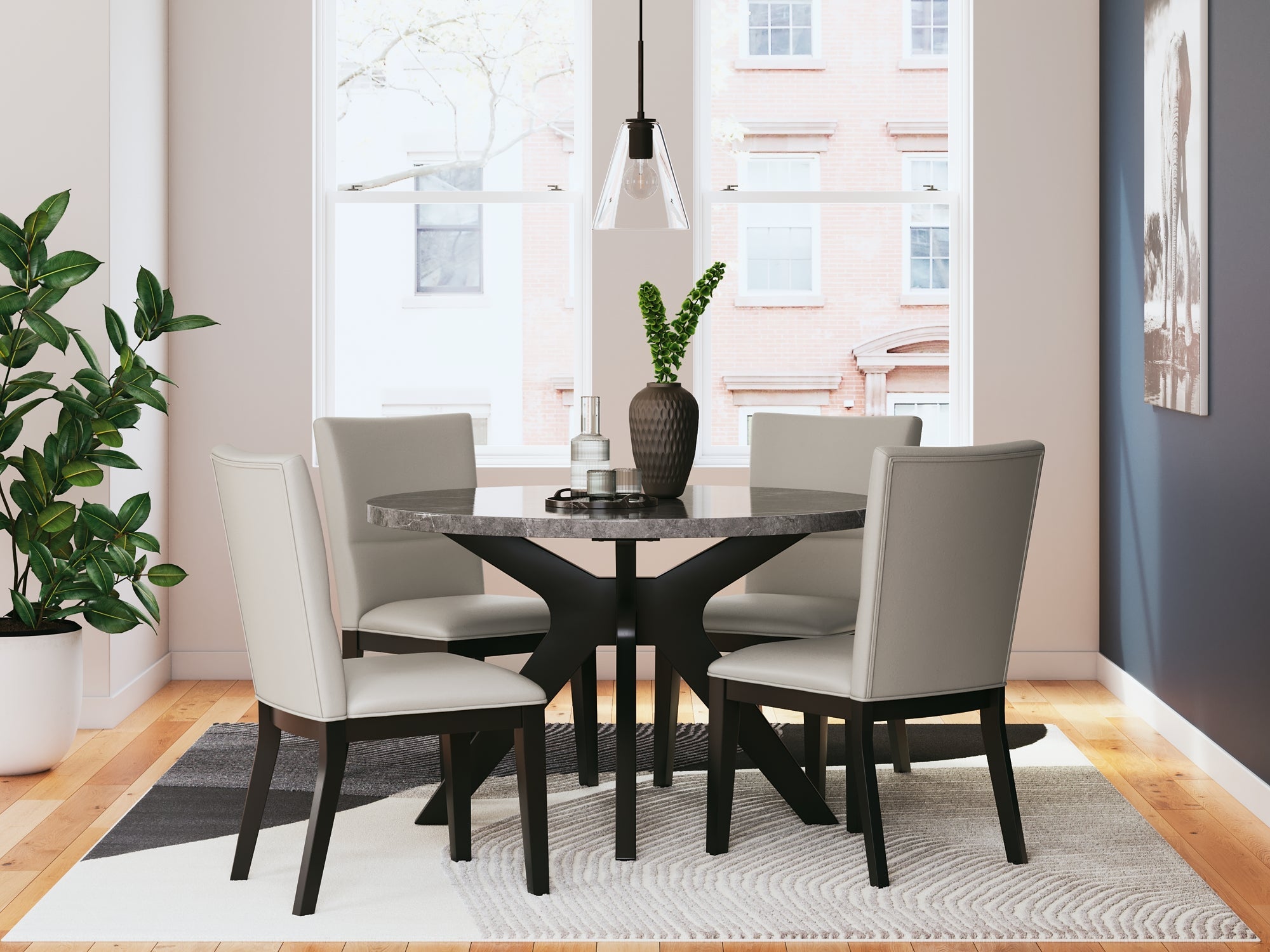 Glinari 5-Pc Dining Set
