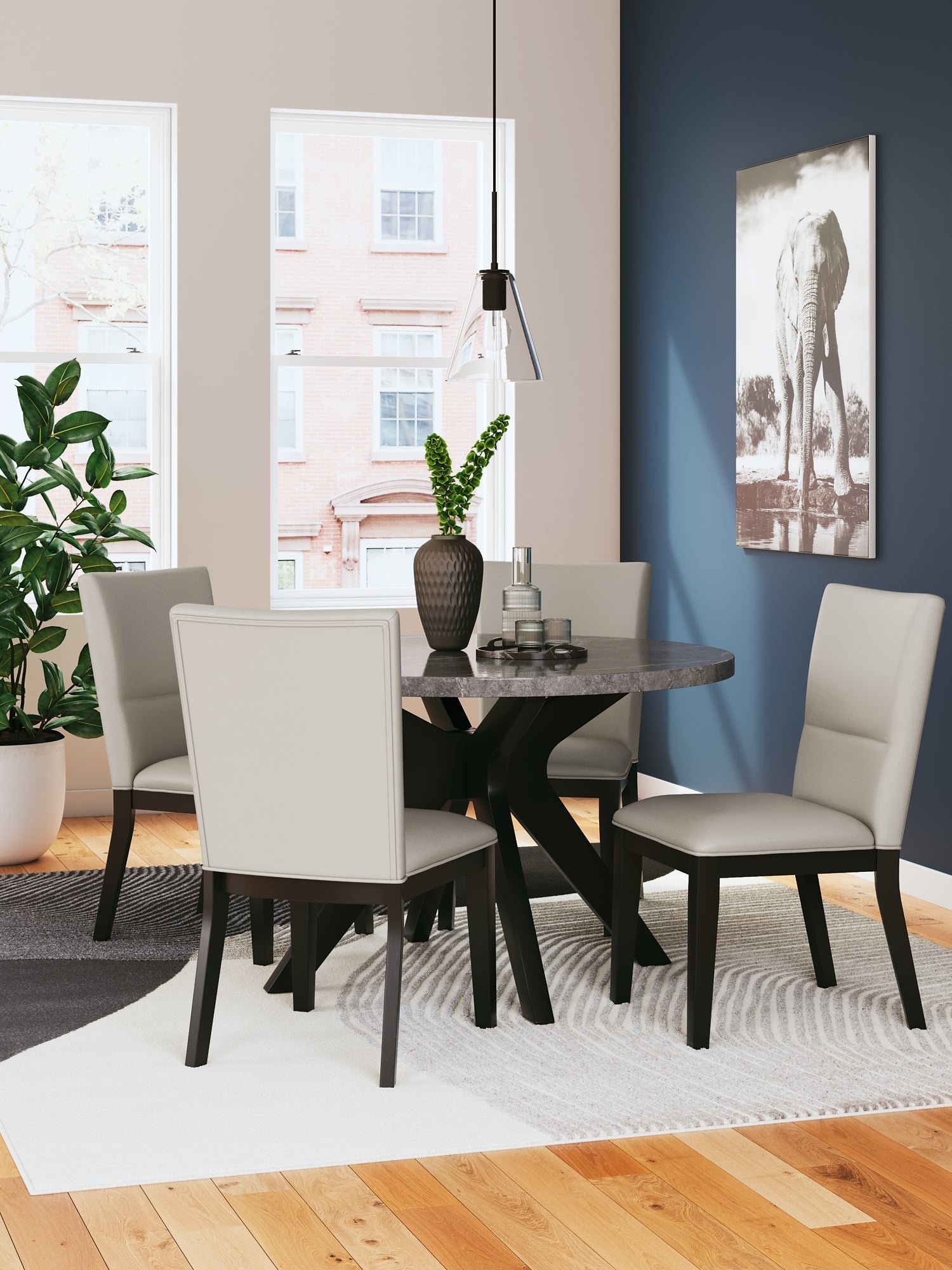 Glinari 5-Pc Dining Set