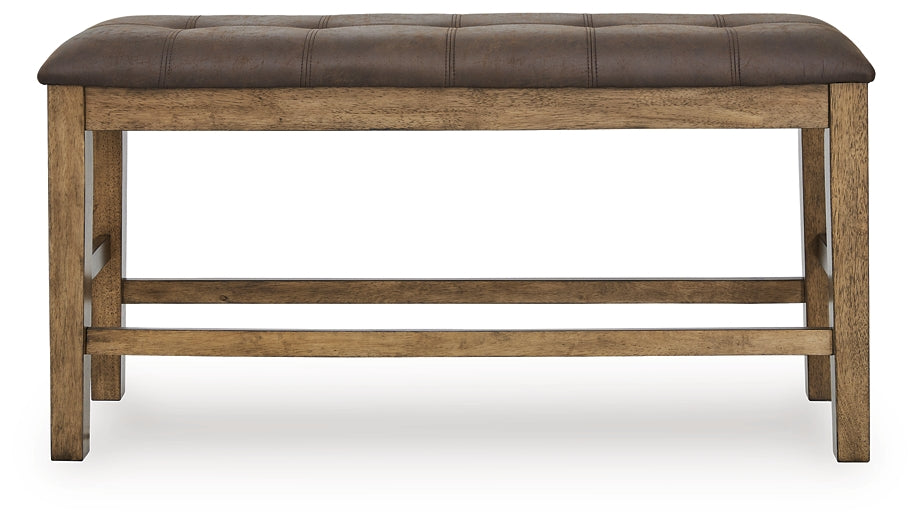Urbinforte Double Counter Upholstered Bench