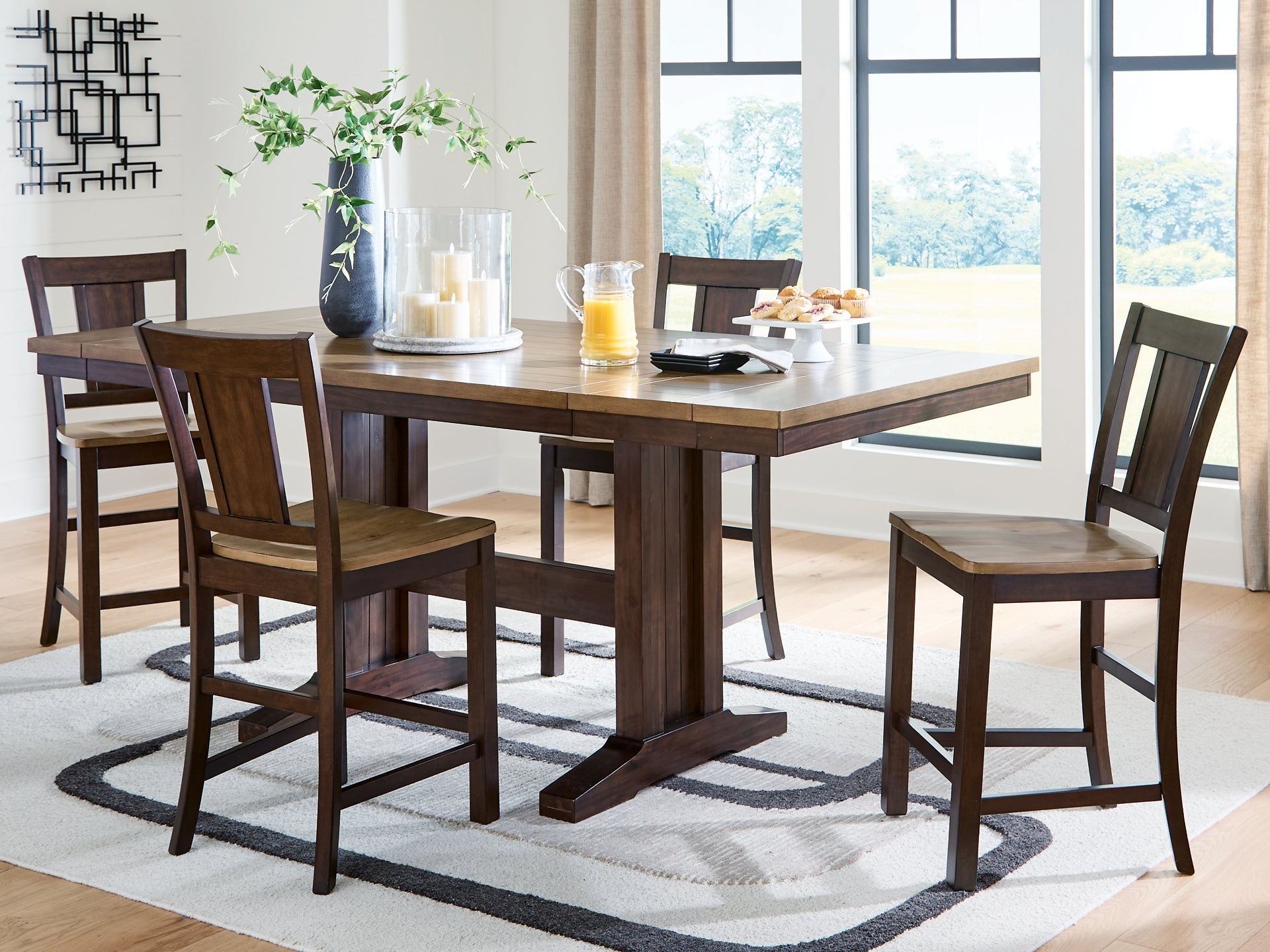Rylandeen 5-Pc Counter Height Dining Set