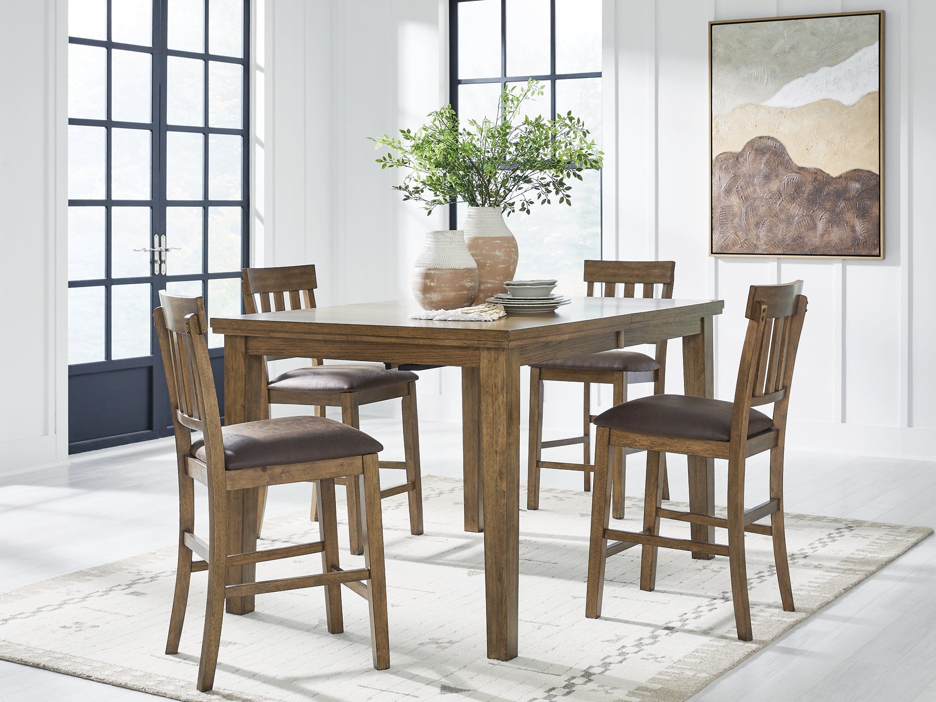 Urbinforte 5-Pc Counter Height Dining Set