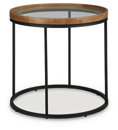 Noraluna End Table - Medium Brown