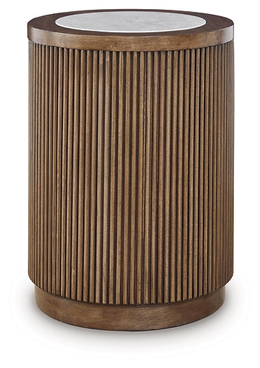 Hadonna End Table - Brown