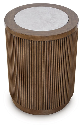 Hadonna End Table - Brown
