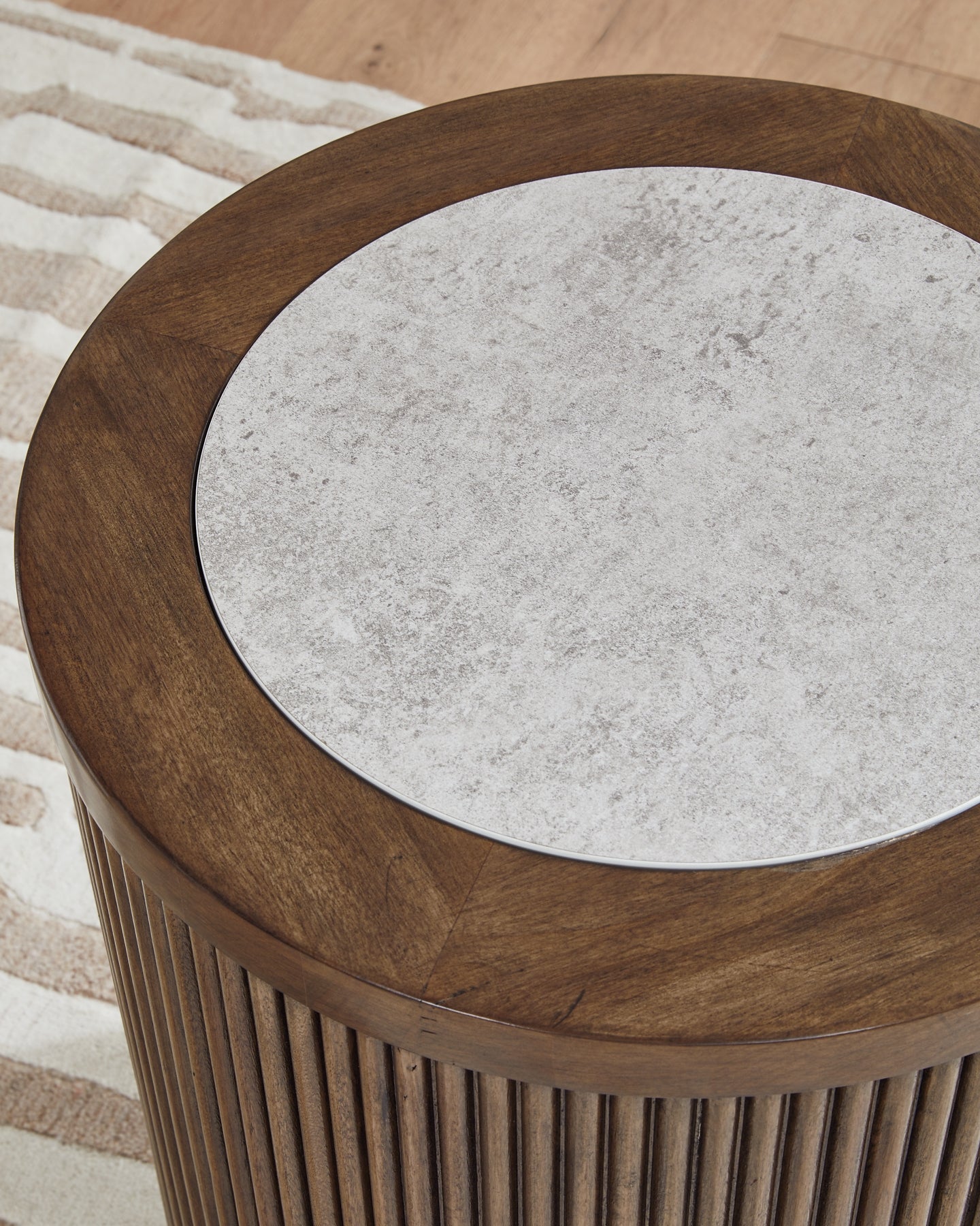 Hadonna End Table - Brown