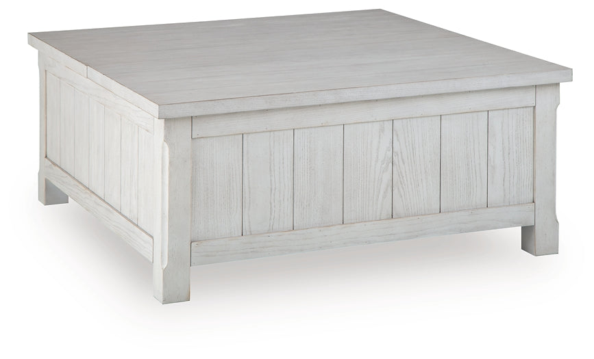 Robbinsdale Lift Top Coffee Table - Antique White