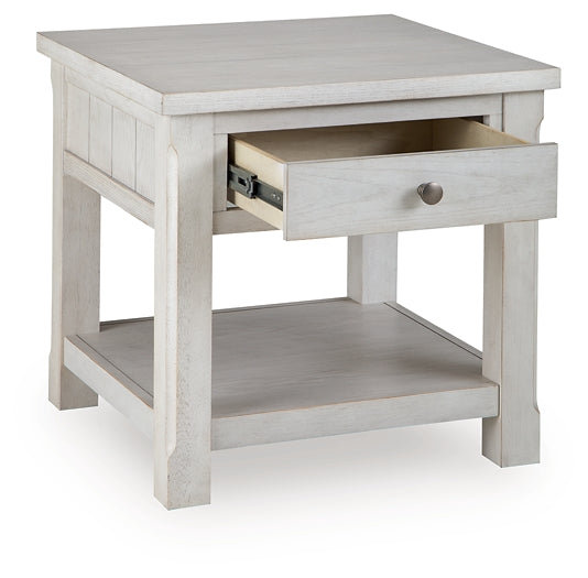 Robbinsdale End Table - Antique White