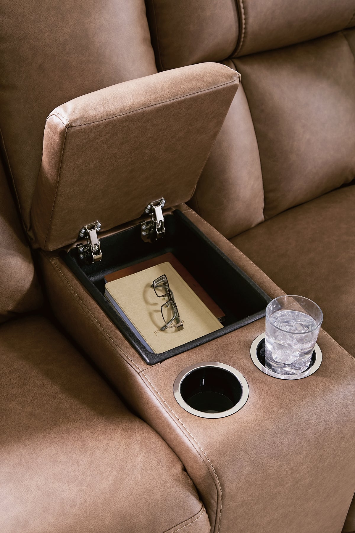 Mackmenville Reclining Sofa and Reclining Loveseat with Console