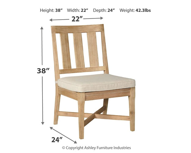 Clare View Outdoor Dining Table and 4 Chairs