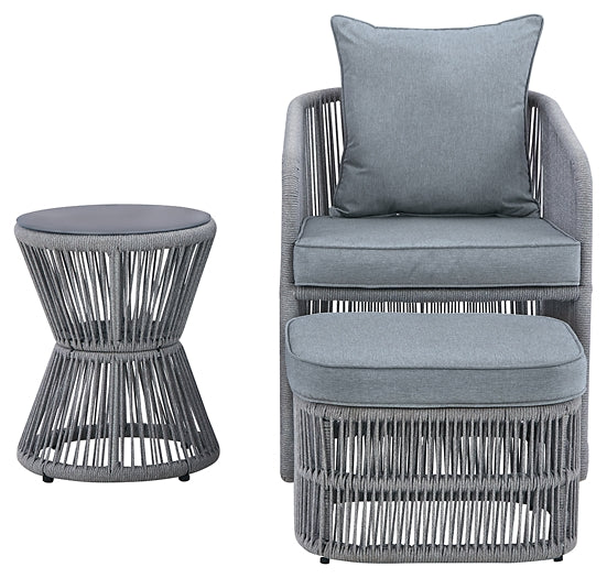 Coast Island Chair/OTTO w/CUSH/Table (3/CN)