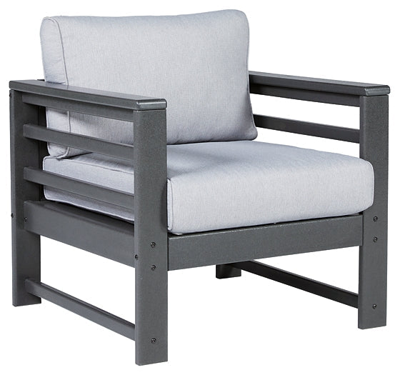 Amora Outdoor Sofa and 2 Chairs with Coffee Table