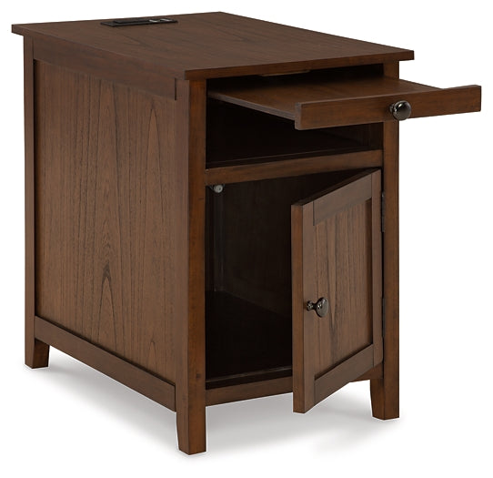 Treytown Chairside End Table - Brown