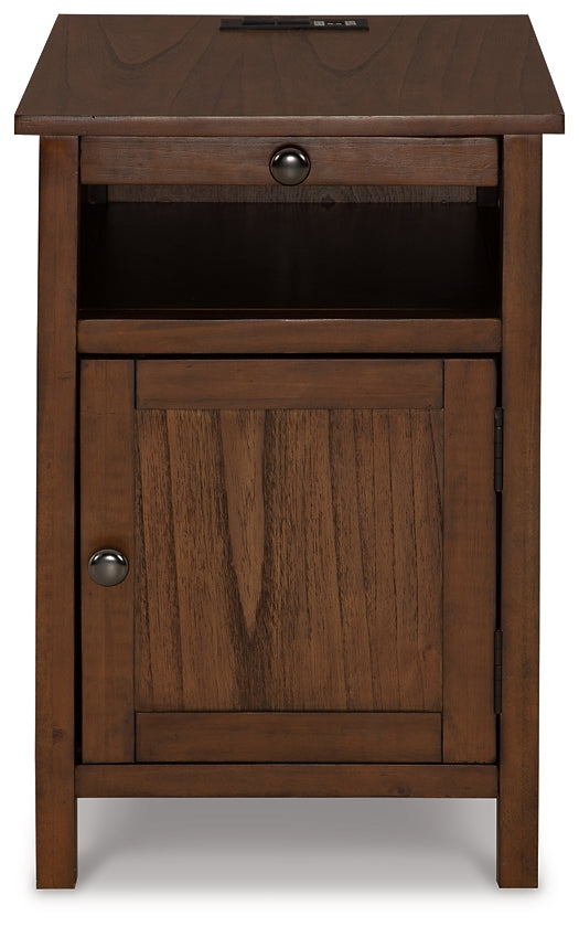 Treytown Chairside End Table - Brown
